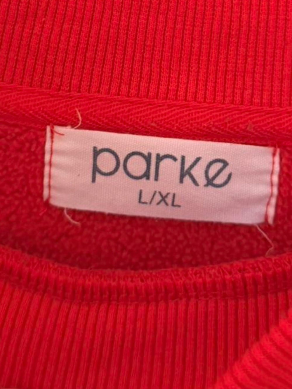 PARKE Valentines Embossed Mockneck in Red - Limited Edition HERITAGE - Picture 3 of 6